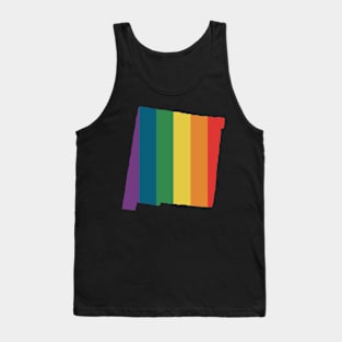 New Mexico State Rainbow Tank Top